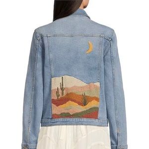 Anthropologie -DRIFTWOOD WOMEN'S LIGHT WASH
DESPERADO DENIM JACKET - NWT